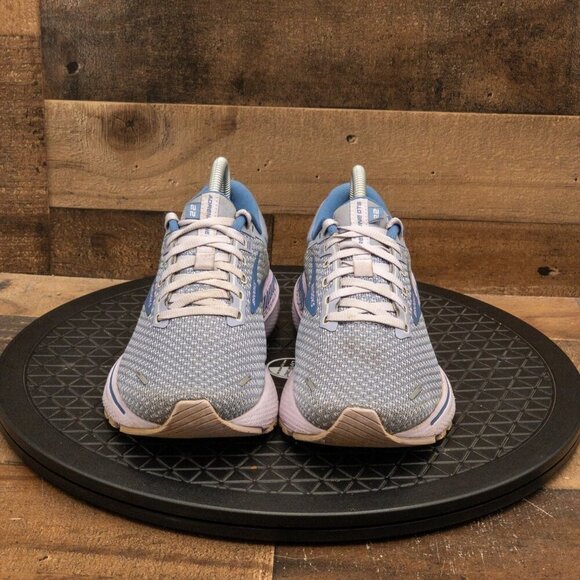 BROOKS ADRENALINE GTS 22 WOMENS ATHLETIC SHOES RUNNING WALKING GYM BLUE SZ 8.5B - Picture 2 of 9